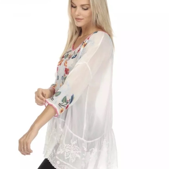 New with tags Johnny Was tunic blouse - Picture 2 of 16